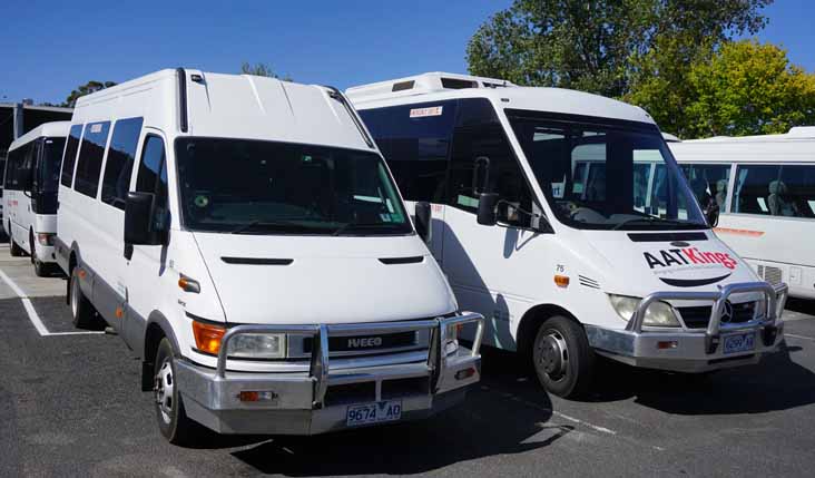 Nuline Iveco Daily 60 & AAT Kings Mercedes 616CDi Denning 75